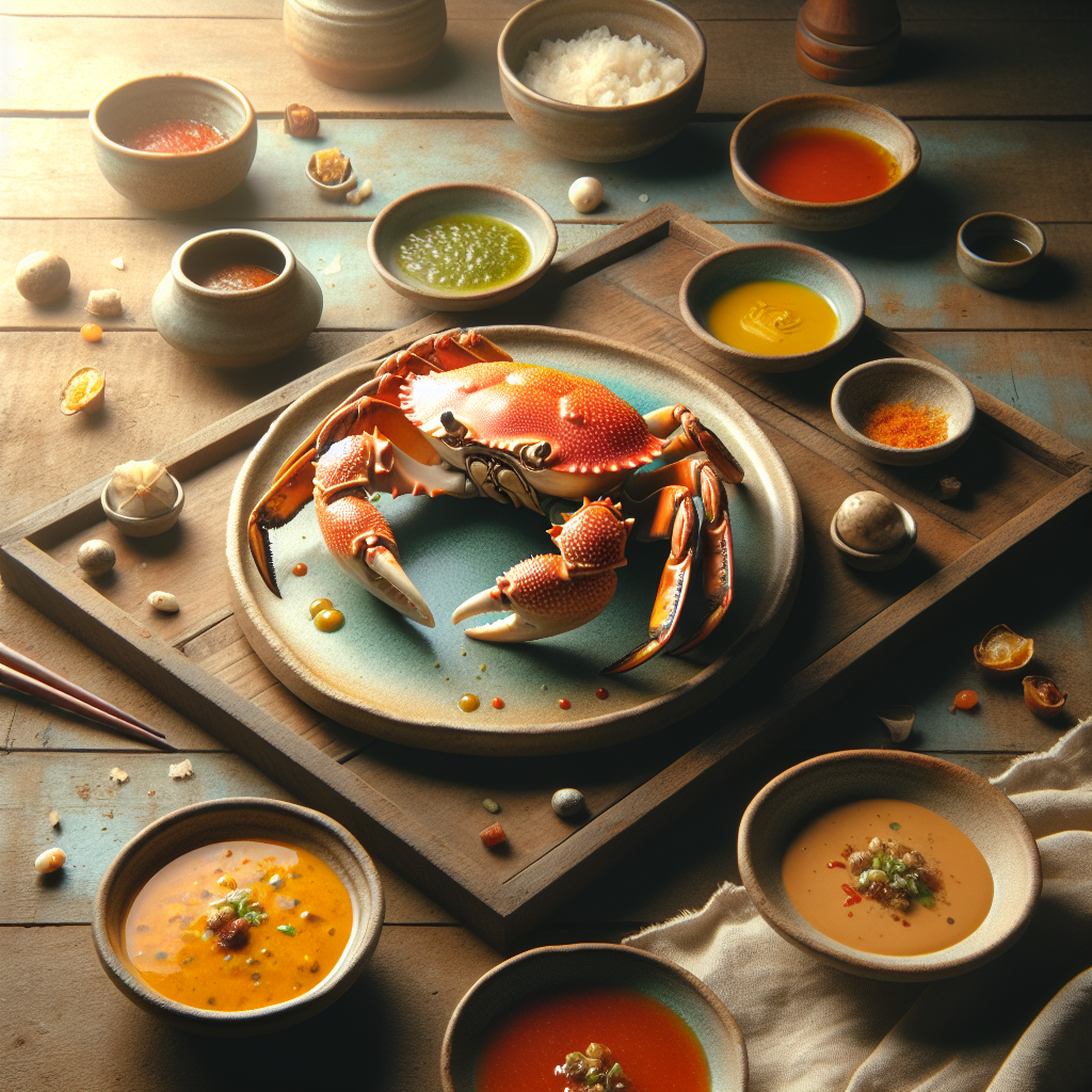 The Art of Pairing 8n8n Crab with Sauces