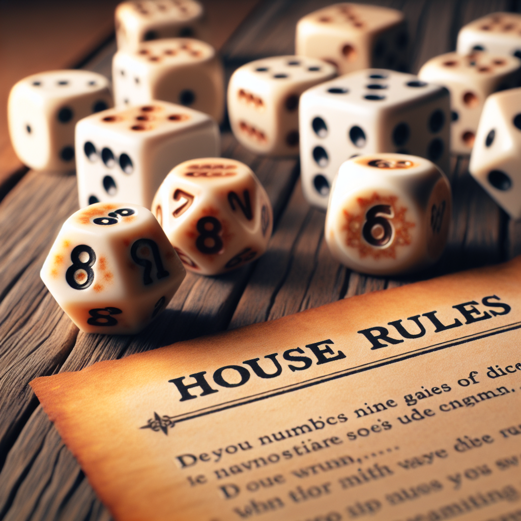 Creating Your Own House Rules for 88nn Dice