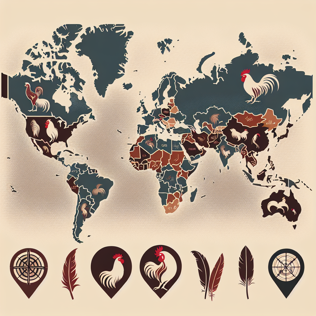 Exploring the Global Footprint of 8n8n Cockfighting